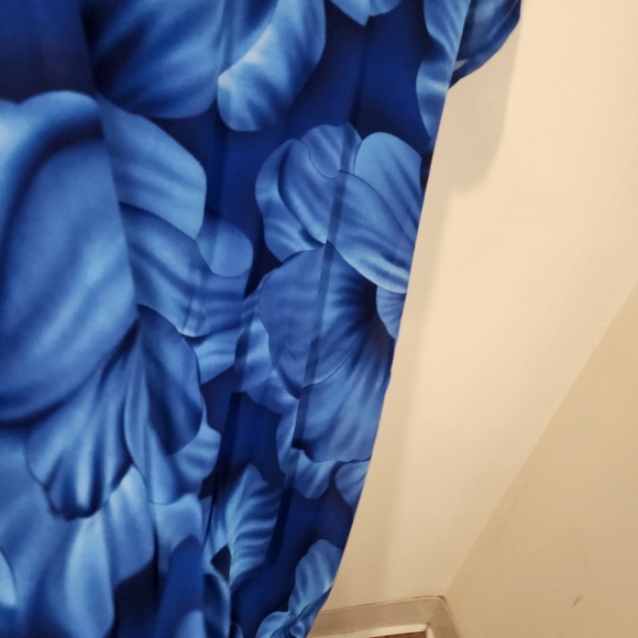 MINT JULEP Plus Size Floral Blue Maxi Dress size 3X - Picture 7 of 13